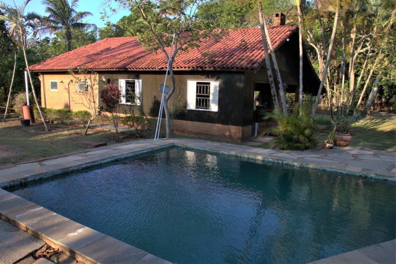 Casa Unica Com Piscina E Lareira A 1,2 Km Do Centro Villa Chapada dos Guimarães Exterior foto